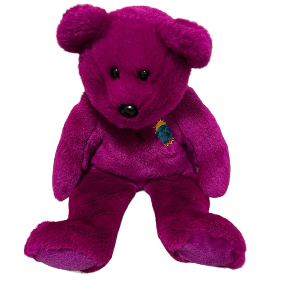 TY Beanie Buddy Millennial Bear Beanie Buddies Big Bear 14” No Hang Tag